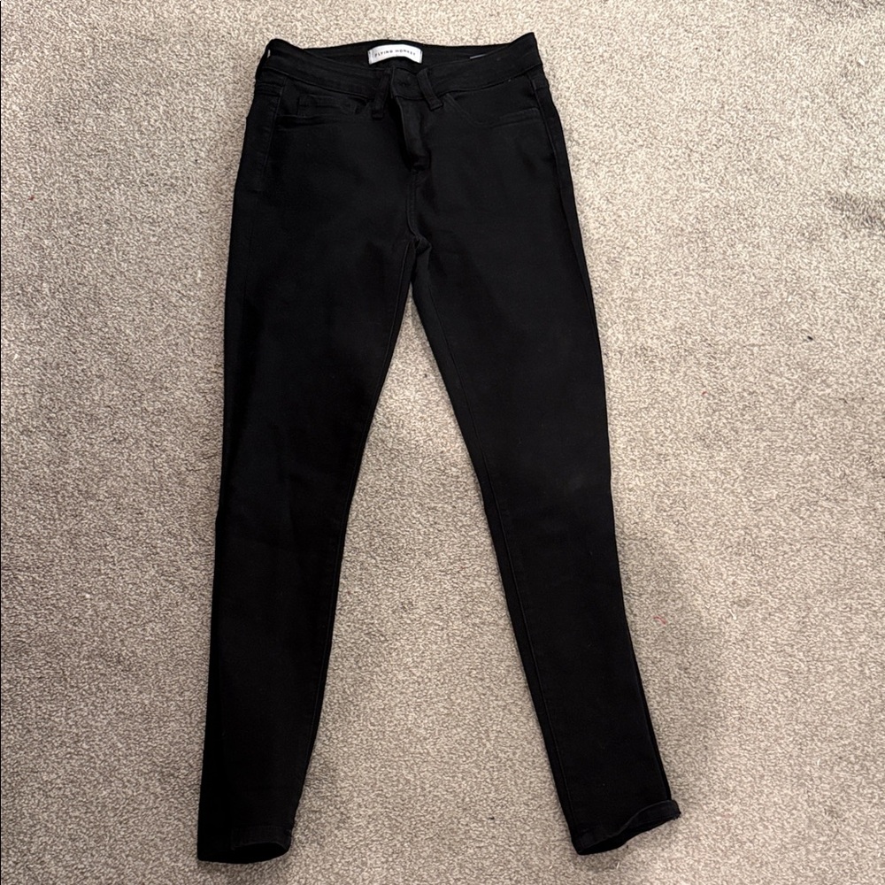 Flying Monkey Women's Classic Black Skinny Jeans